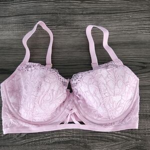 Adore Me Diara Lace Bra in Soft Lavender